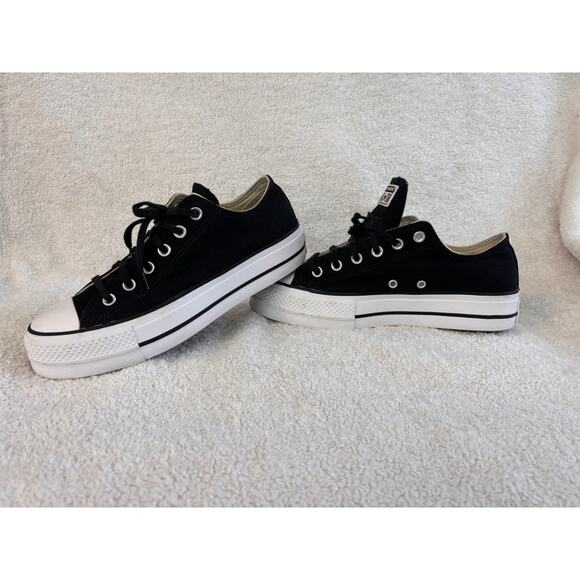 Converse Shoes - Converse Chuck Taylor All Star Move Platform Black Low Top Womens 9 Sneakers